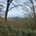 長浜砦から春日山城を眺望