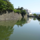 本丸南面大手橋から巽櫓台へ