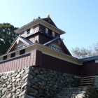 復元天守閣北東面