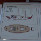 遣唐使船構造説明図