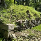 城主居館跡下段の石垣
