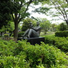野庭中央公園にあった銅像