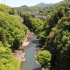 桂川の下流方面