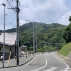天判山城遠望