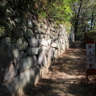 西櫓台の石垣