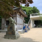 天拝山社と展望台がある主郭