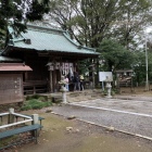 本丸跡の新田神社
