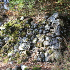 大石垣の隅石部分