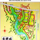 泉頭城復元見取図
