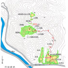 小里城山城縄張図