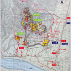 清水山城跡全体図