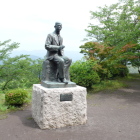二の丸に在る滝廉太郎の銅像