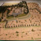 ミュージアム蔵白石城全体立体模型