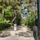 ②	保津門（正面入口）からの参道