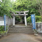 月隈神社参道入口