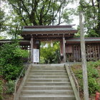 菊池神社境内入口