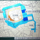 16世紀後半の原田城北城推定復元図
