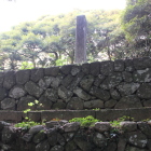 亀井公墓所石垣基壇側面