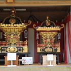 立派なお神輿二基
