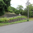 陣屋通りと二段の石垣