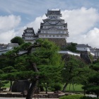 大手門周辺から見たこの日の姫路城