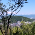 和田山城跡方向眺望