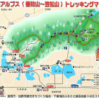 加西アルプス（善防山～笠松山）トレッキングマップ
