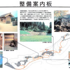 月山富田城　整備案内板