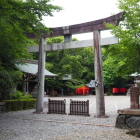 本丸跡の巴江神社