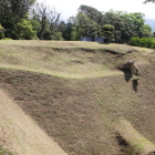 本丸虎口南側の土塁