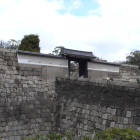 桜門二の門高麗門左右巨石、土橋高石垣