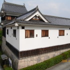 堀内北東角に有る櫓風佐藤太清記念美術館