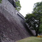 西出丸奉行丸下から南側の城塁石垣