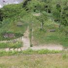 番所跡を大天守台より