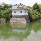 二の丸隅櫓を馬出門桝形より