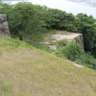 遠見櫓郭を大天守台より見下ろす