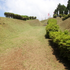 二の丸登城路櫓台に向かってⅠ