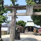 ⑥	二本木神社（薩軍陣営跡）正面