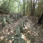 本丸北側(2郭)の墓地