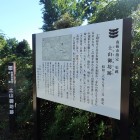 土山御坊跡の説明板