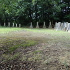 北の曲輪の墓地