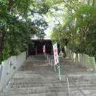 宇佐八幡宮への階段