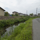 惣堀土塁・佐野口門跡東側