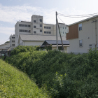城東中学校北東側の堀跡