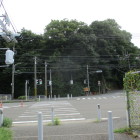 三保団地入口交差点から