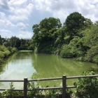 二の丸にある外堀