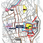 宇土城跡案内図