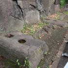 御書院門の櫓門礎石