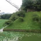 牛ヶ淵と田安門東脇の鉢巻腰巻石垣