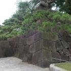 馬場先門北側の石垣